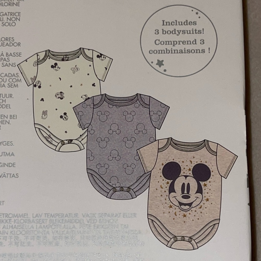 Disney Baby Bodysuit Set - Picture 5 of 6